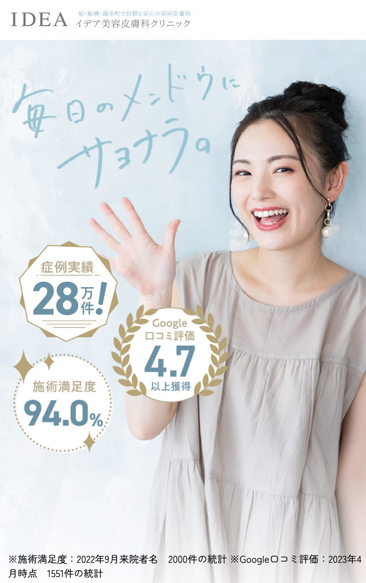 イデア美容皮膚科クリニック柏院 医療全身脱毛