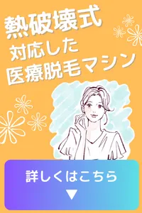 熱破壊式 医療脱毛 おすすめ おすすめ マシン